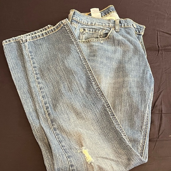 Men’s 32x32 Slim Fit Levi’s Denim Jeans Gently Used Condition Fast Shipping - Picture 4 of 12